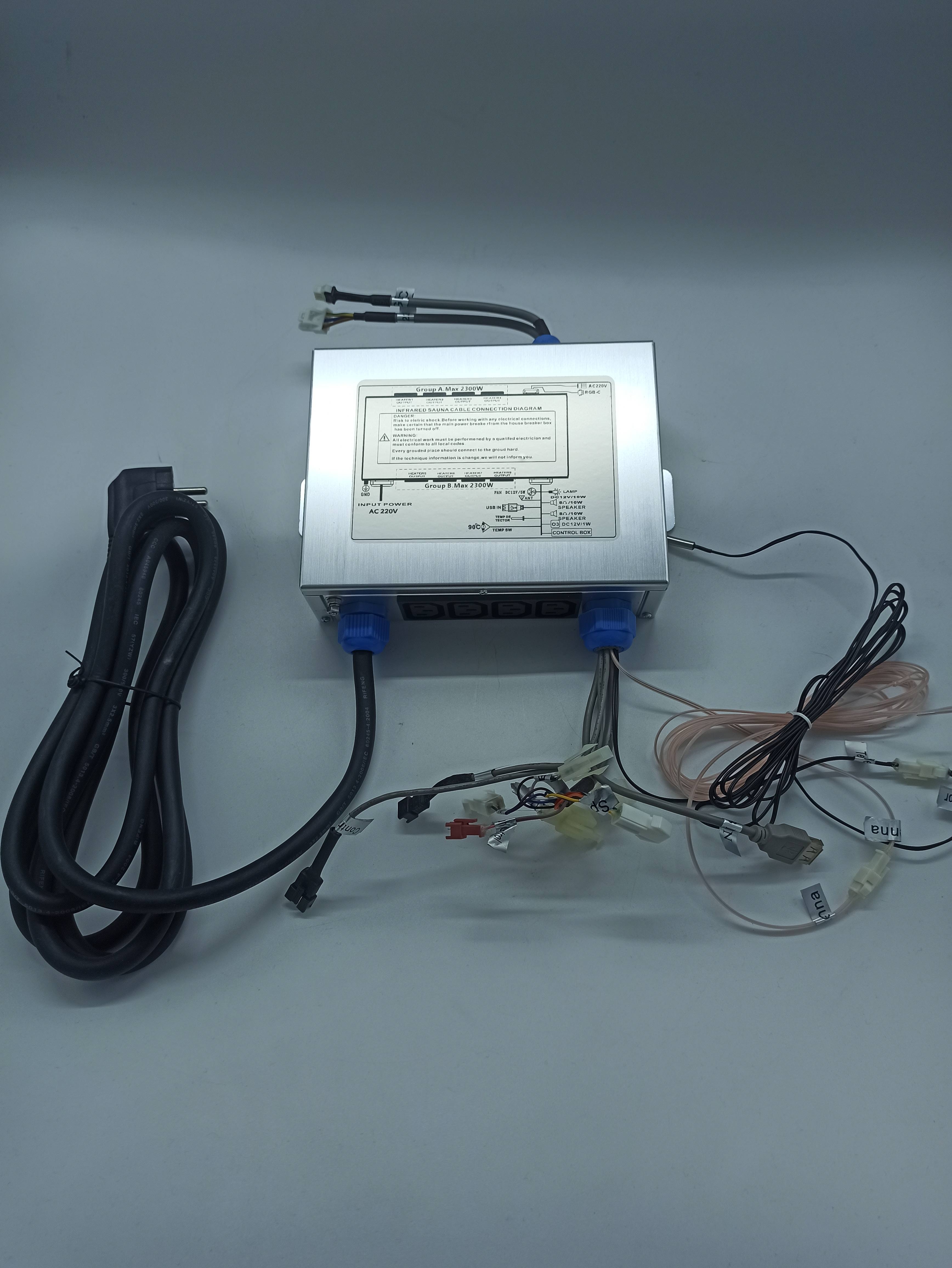 Boitier Electrique KY0718BT- saunas Boreal Diffusion V2