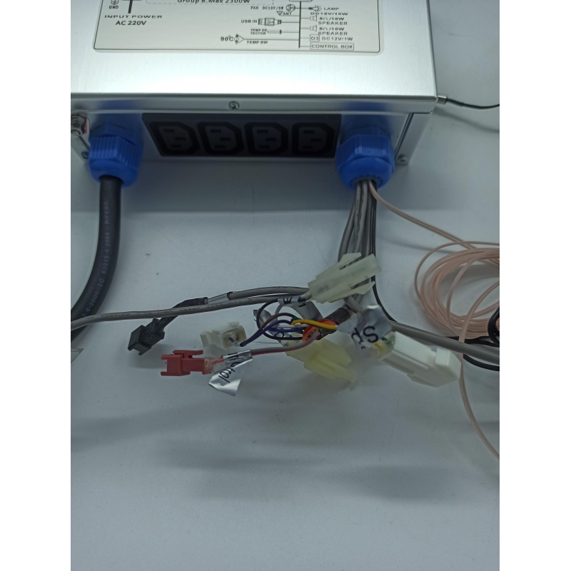 Boitier Electrique KY0718BT- saunas Boreal Diffusion V2