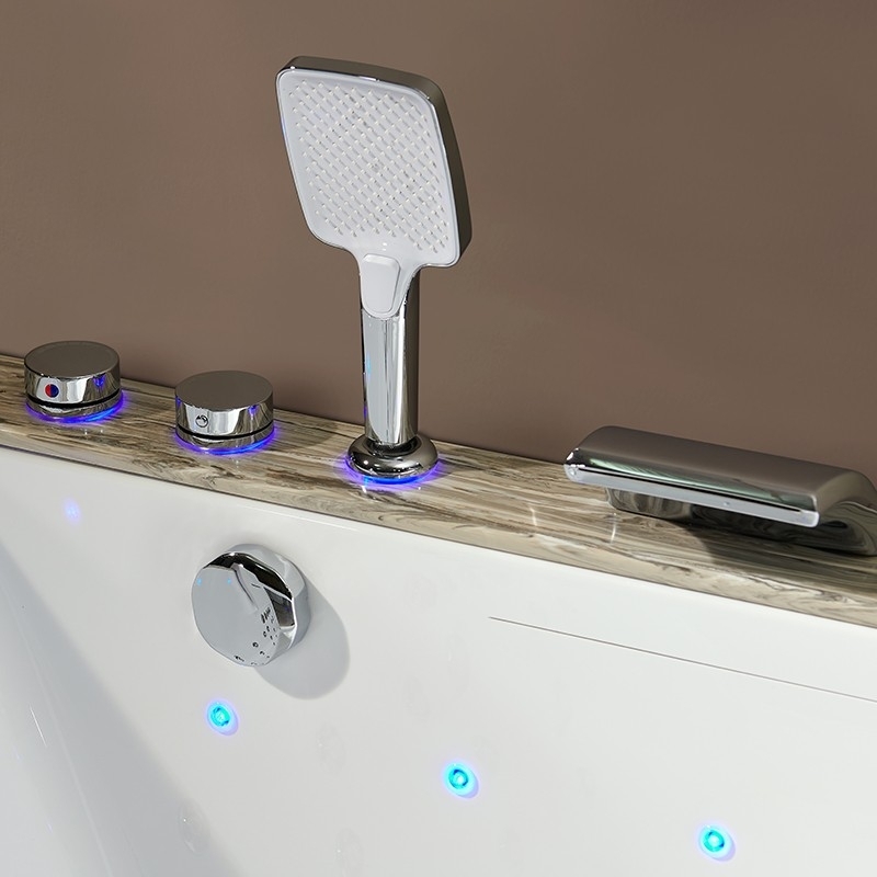 Baignoire balneo AQUAVISTA DUO 2 à 4 places ARCHIPEL® 180x120