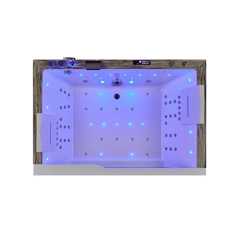 Baignoire balneo AQUAVISTA DUO 2 à 4 places ARCHIPEL® 180x120