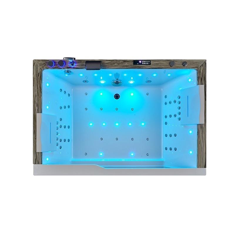 Baignoire balneo AQUAVISTA DUO 2 à 4 places ARCHIPEL® 180x120