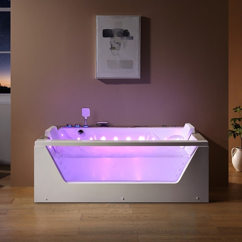 Baignoire balneo AQUAVISTA DUO 2 à 4 places ARCHIPEL® 180x120