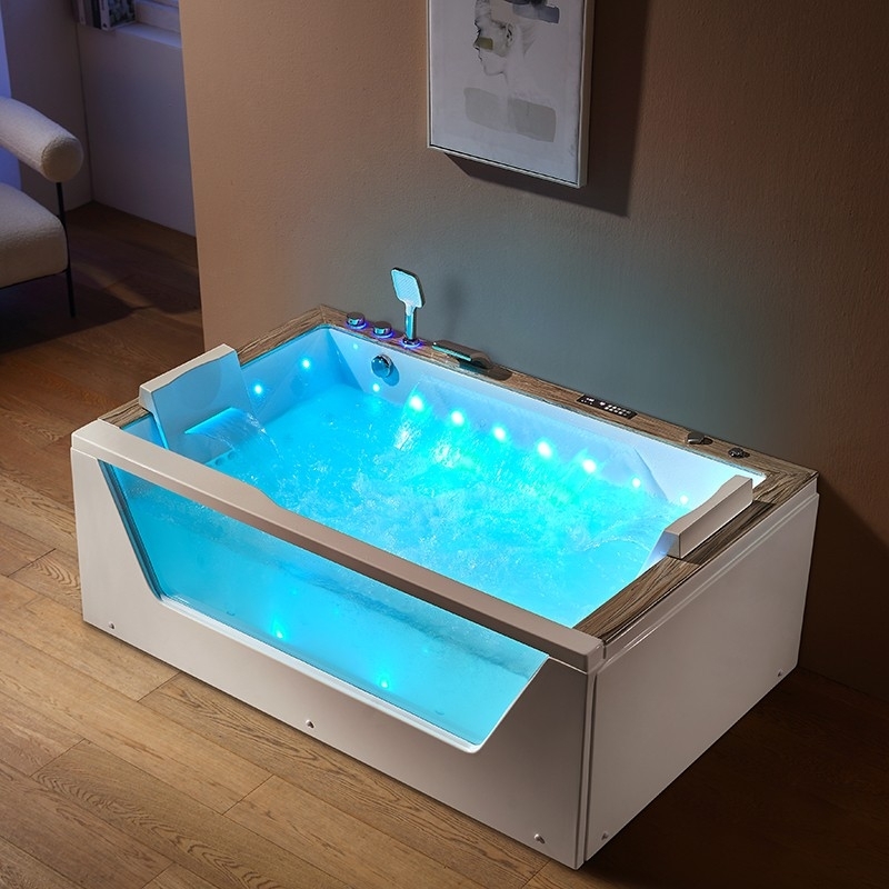 Baignoire balneo AQUAVISTA DUO 2 à 4 places ARCHIPEL® 180x120