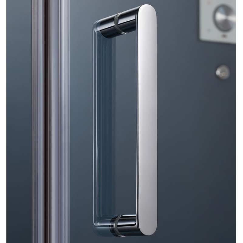 Cabine douche hammam 2 places XDUAL 140 MIROIR BLEU Archipel® - 140x90 cm
