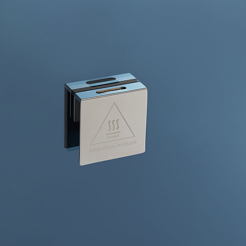 Cabine douche hammam 2 places XDUAL 140 MIROIR BLEU Archipel® - 140x90 cm
