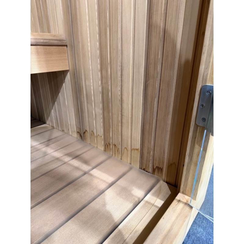 Sauna Boreal® Evasion 130 - sauna de luxe en cèdre rouge 2 personnes