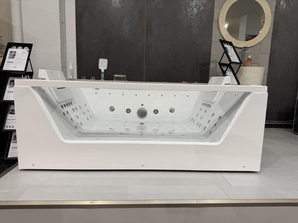 Baignoire balneo AQUAVISTA DUO 2 à 4 places ARCHIPEL® 180x120