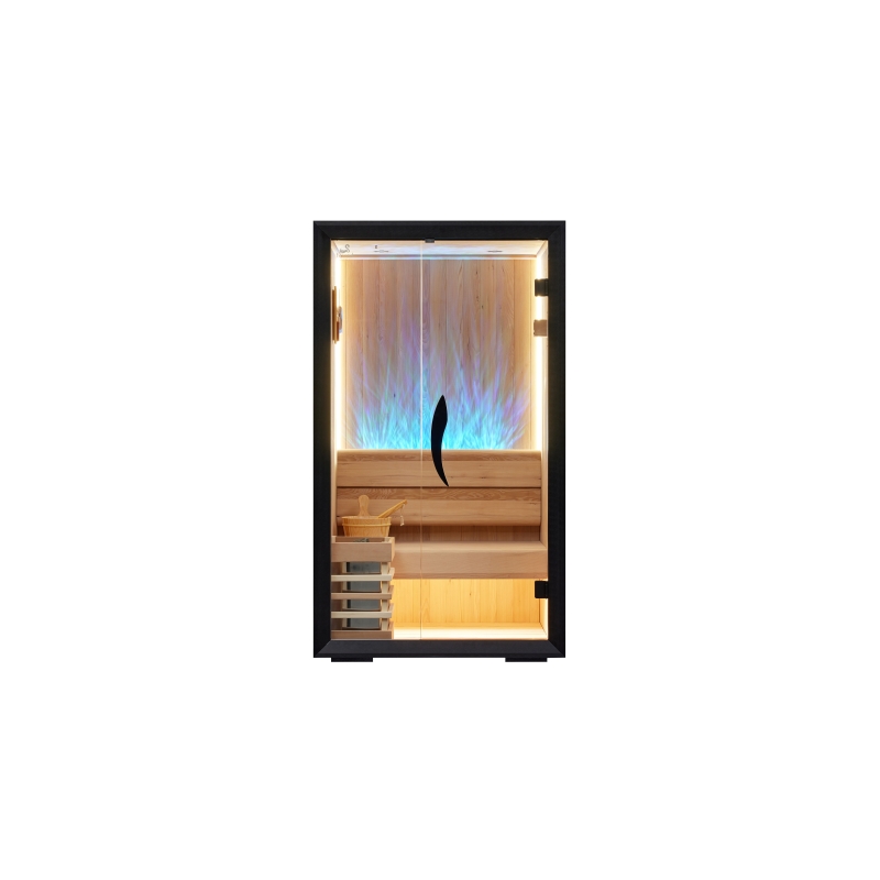Sauna traditionnel Boreal® CELEST 120 - 1 à 2 places - 120x120x190 cm