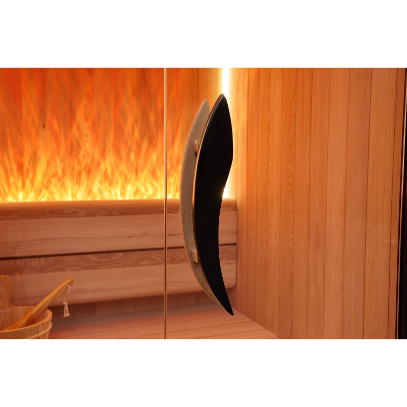 Sauna traditionnel Boreal® CELEST 120 - 1 à 2 places - 120x120x190 cm