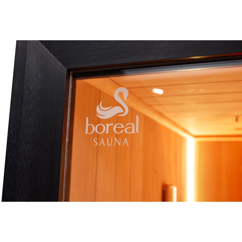 Sauna traditionnel Boreal® CELEST 120 - 1 à 2 places - 120x120x190 cm
