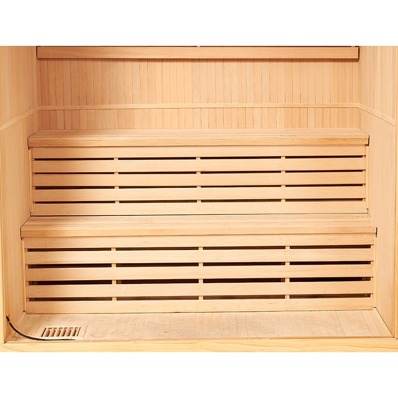 Sauna finlandais Nordica® Vapeur V23 - 2-3 places - 150 x 120 x H.200
