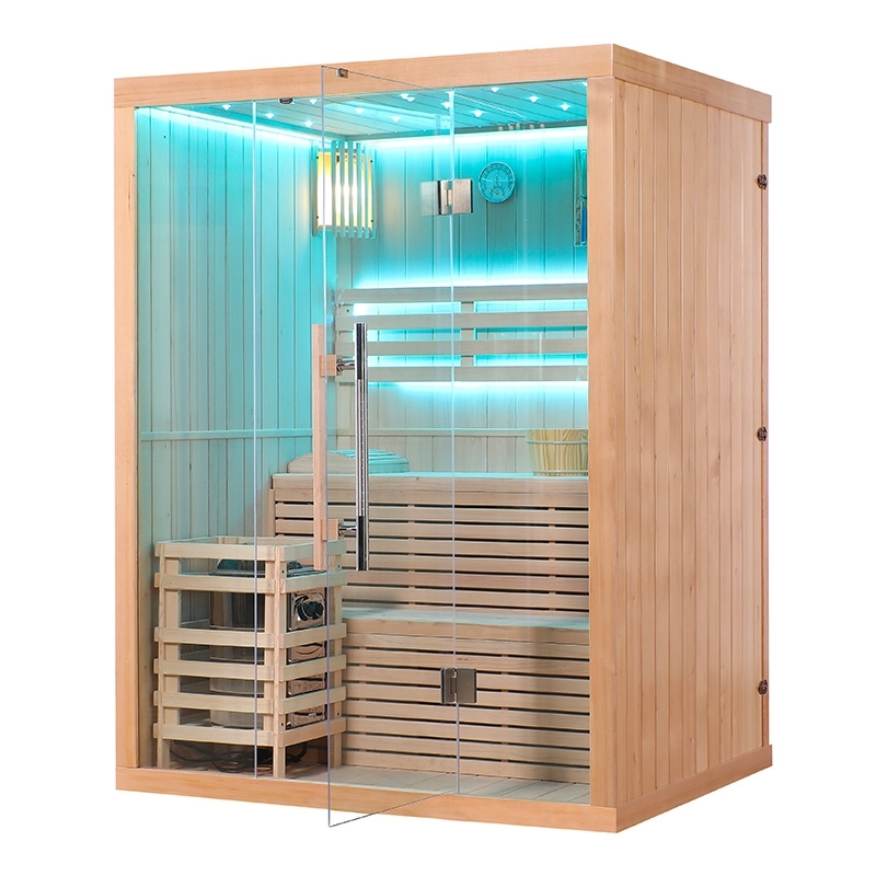 Sauna finlandais Nordica® Vapeur V23 - 2-3 places - 150 x 120 x H.200
