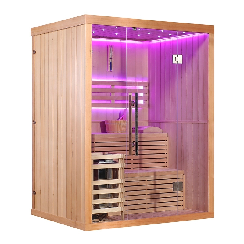 Sauna finlandais Nordica® Vapeur V23 - 2-3 places - 150 x 120 x H.200