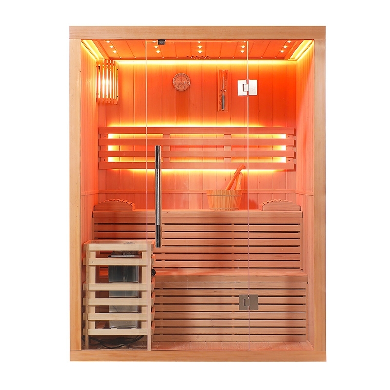 Sauna finlandais Nordica® Vapeur V23 - 2-3 places - 150 x 120 x H.200