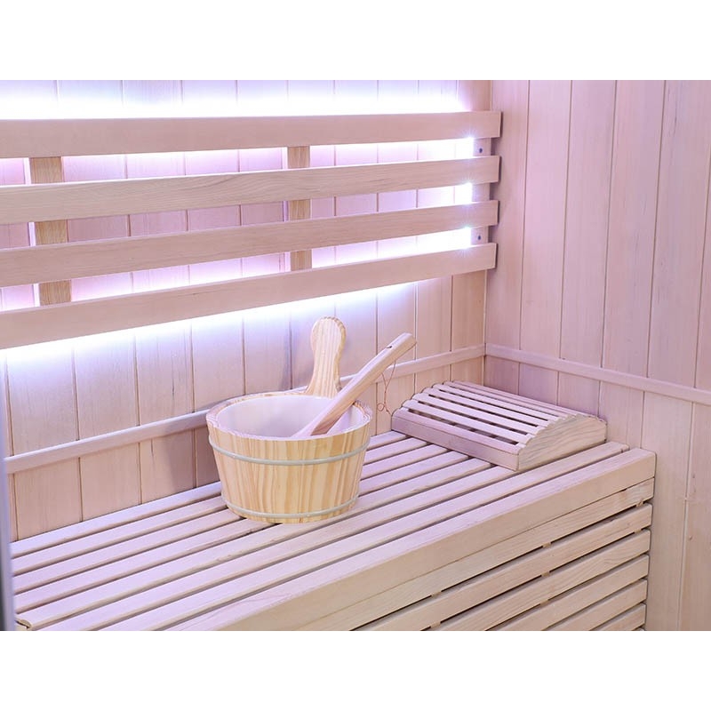 Sauna finlandais Nordica® Vapeur V23 - 2-3 places - 150 x 120 x H.200