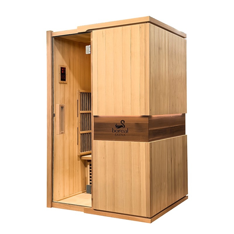 Sauna infrarouge BOREAL®CARBONE IR2 - 2 PLACES 120x100