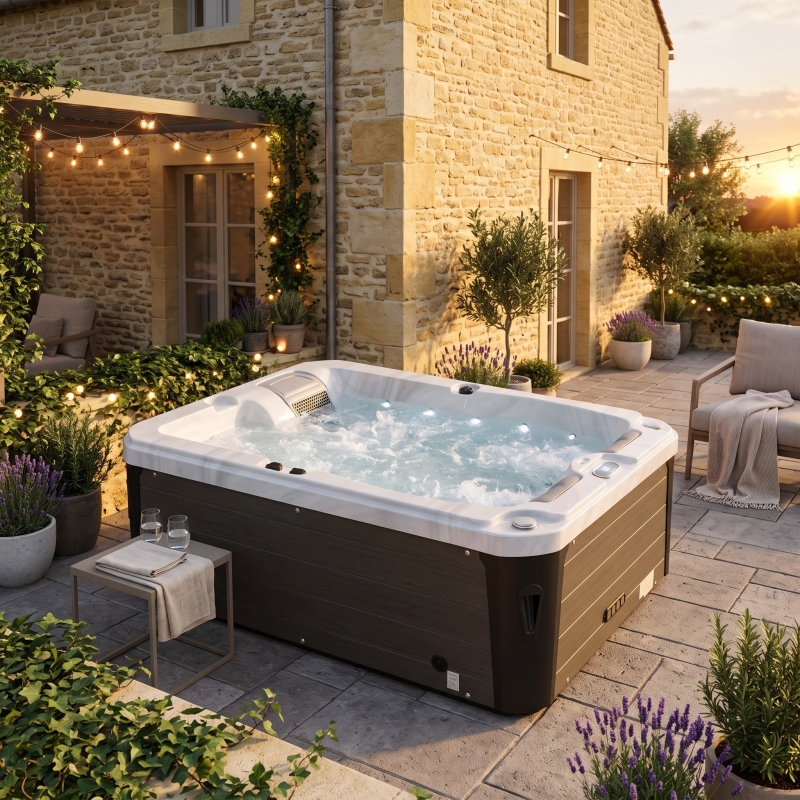 Spa GR2 Relaxation : Spa Balboa® 2 places allongées 210 x 148 cm