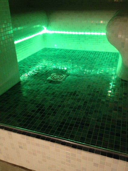 Kit d'éclarage d'ambiance multicolore à LED avec télécommande radio pour hammam - 5m 