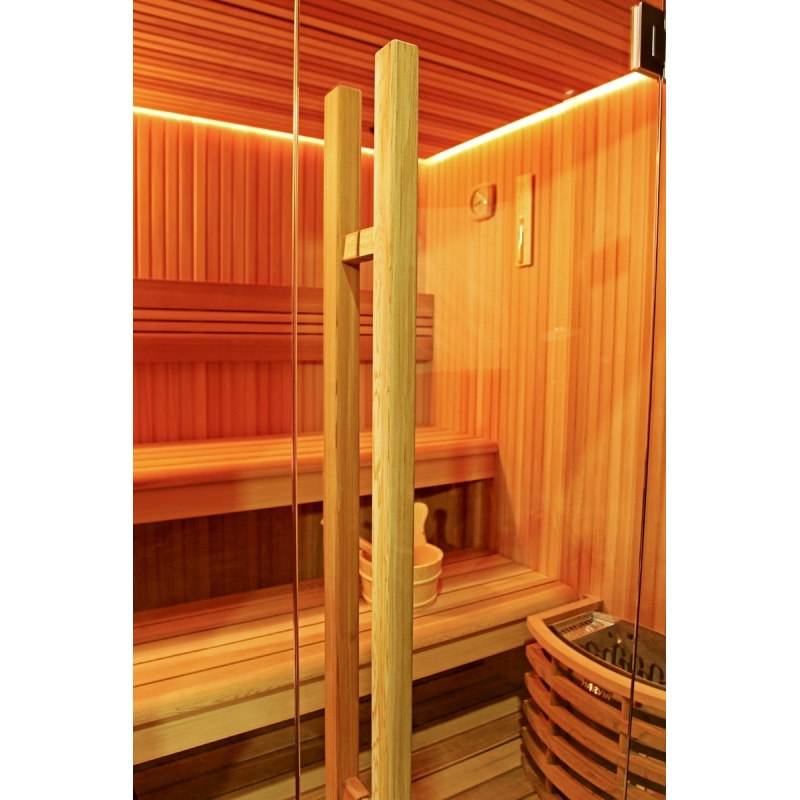 Sauna Boreal® Evasion - 200x170x210 - poignet de porte
