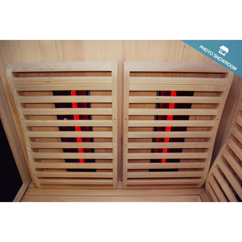 Sauna Boreal Infrarouge d'Angle 130x130