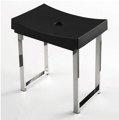 1 siège en polyurétane noir