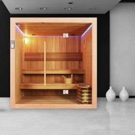 Sauna Boreal® Evasion - le sauna vapeur traditionnel de luxe