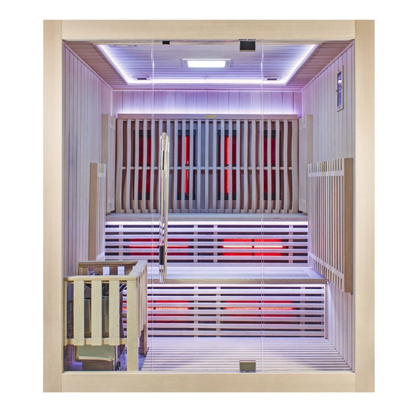 Sauna combi Boreal Elegance 180*180*200H