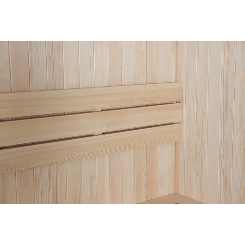 Sauna d'angle Boreal® Evasion Baltik 5 places - 180x180x210 cm