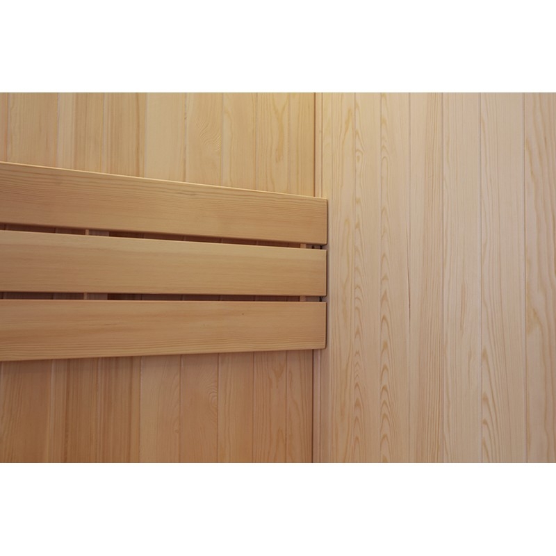 Sauna d'angle Boreal® Evasion Baltik 3/4 places - 160x160x210 cm