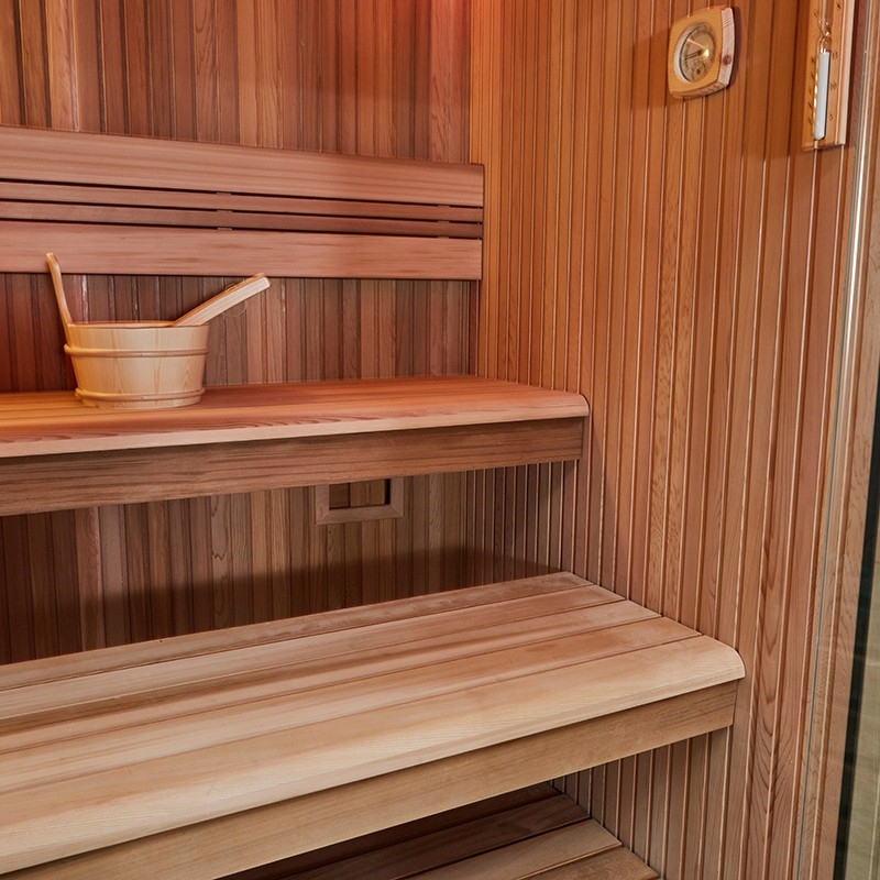 Combi Sauna Hammam BOREAL® SENSATION - 8/9 PLACES-360*160*200
