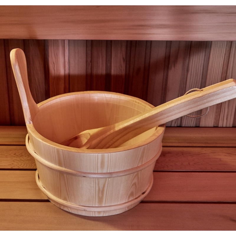 Combi Sauna Hammam BOREAL® SENSATION - 8/9 PLACES-360*160*200